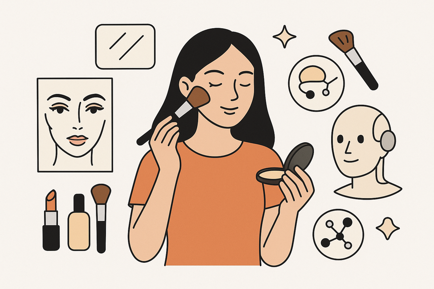 Combining Manual and AI Makeup Tips: A Hybrid Approach to Personalized Beauty