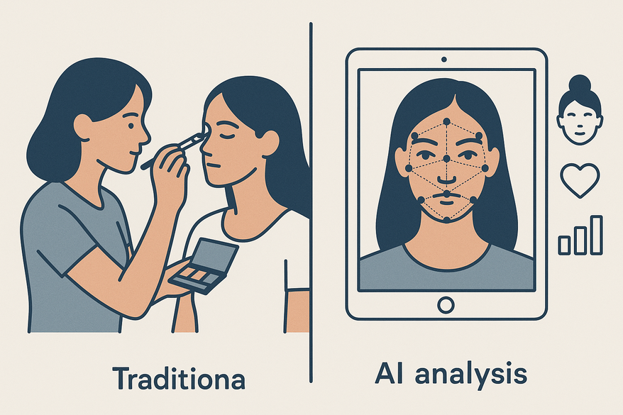 Traditional Makeup vs AI Analysis: A Complete Guide
