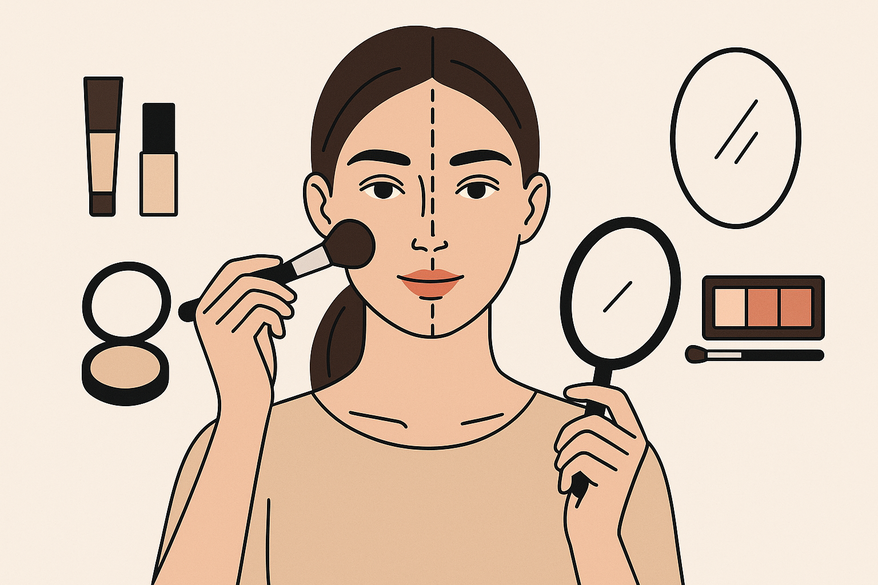 Asymmetrical Makeup: Correcting Facial Asymmetry Guide