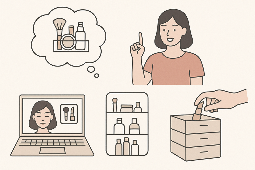 How to Declutter Your Beauty Space with an AI Makeup Generator