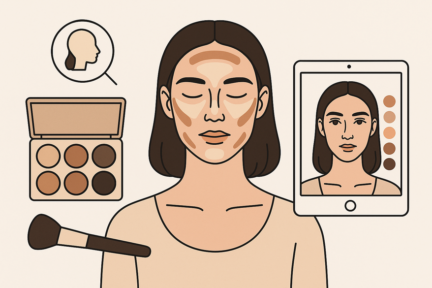 Face Contouring Tutorial: Master the Art with an AI Makeup Generator