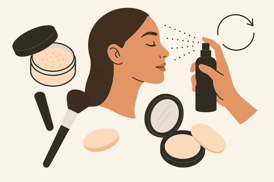 Setting Powder vs Spray: Your Guide to All-Day Makeup Wear
