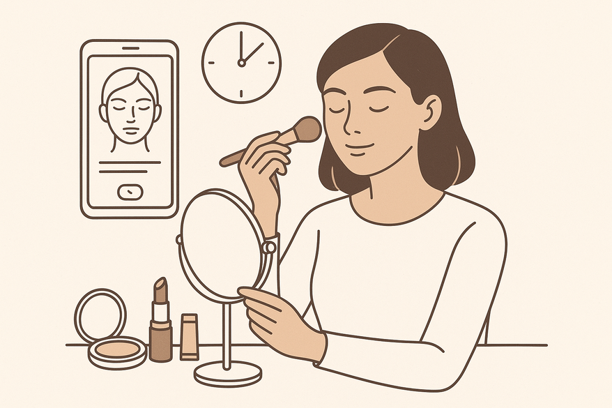 Effortless 5 Minute Makeup Routine with AI Makeup Generator