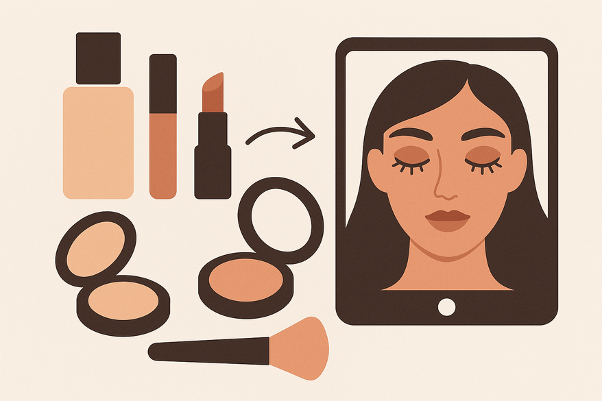 The Ultimate Essential Makeup Products Guide: Build Your Perfect Kit & Experiment with an AI Makeup Generator