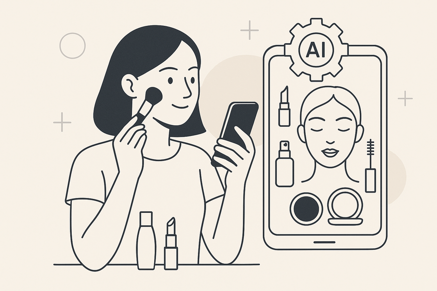 On-the-Go Makeup Hacks: Quick Beauty Routines with AI Makeup Generator