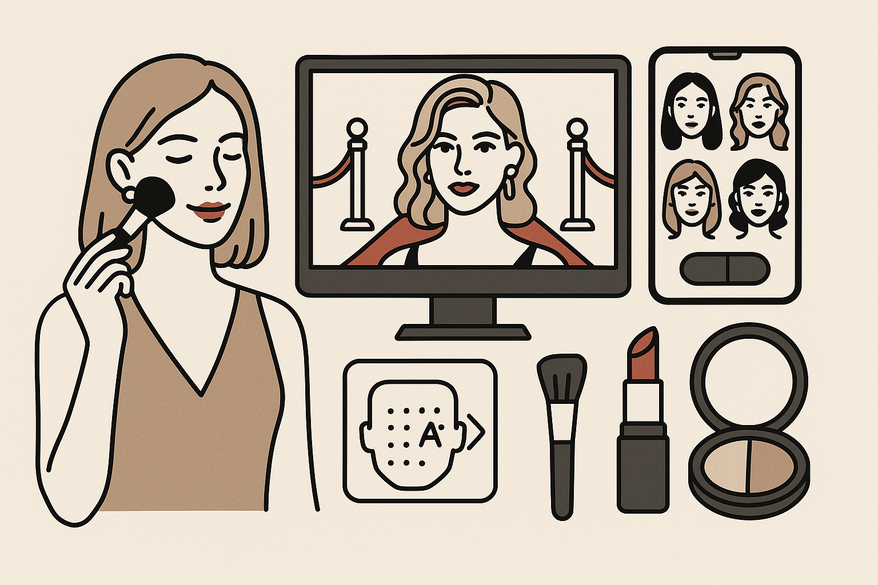 Red Carpet Makeup Tutorial: Glam Celeb Looks with AI
