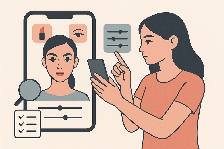 How to Master Customizable Makeup Filter Settings for Personalized Virtual Beauty