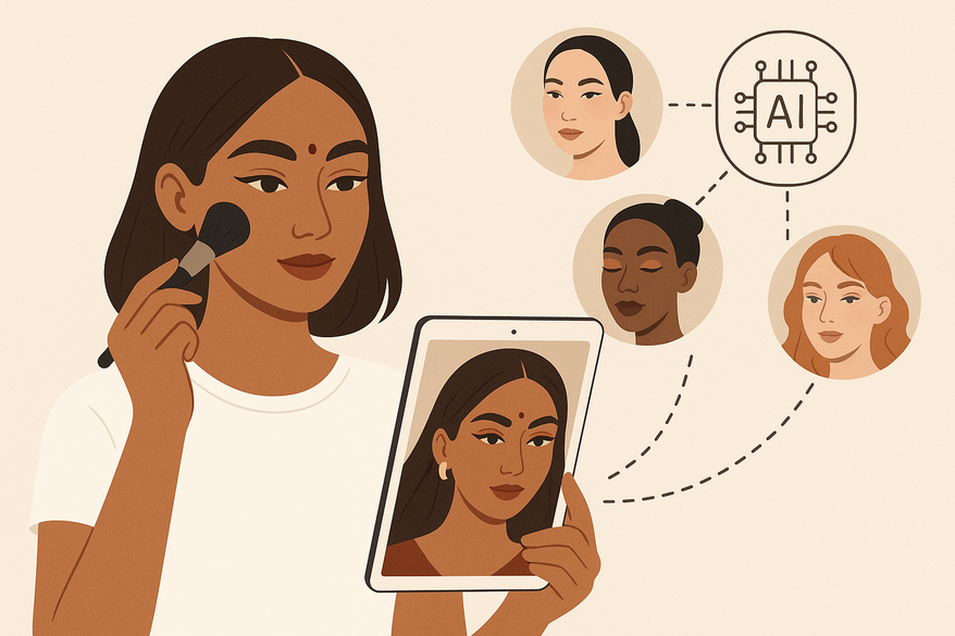 How Regional Makeup Style Adaptations with AI Are Shaping Global Beauty Trends