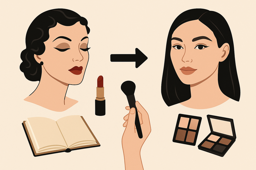 Retro to Modern Makeup Transformation: Your Complete Guide