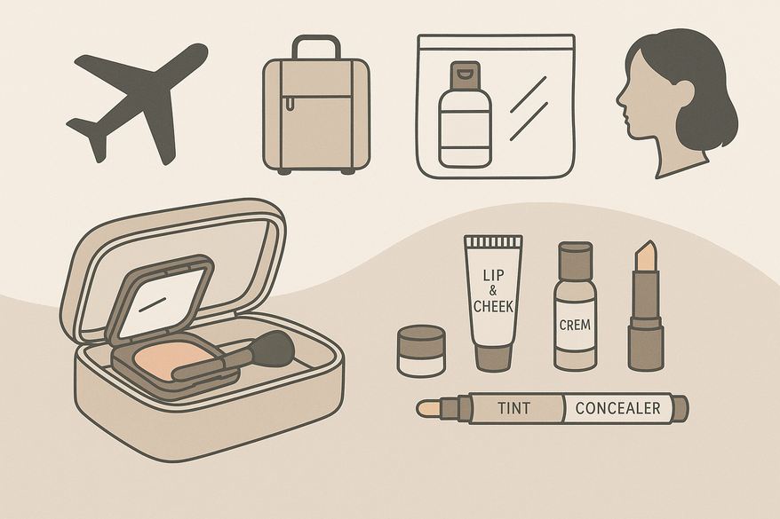 Carry-On Makeup Tips: How to Pack a Streamlined Travel Beauty Kit