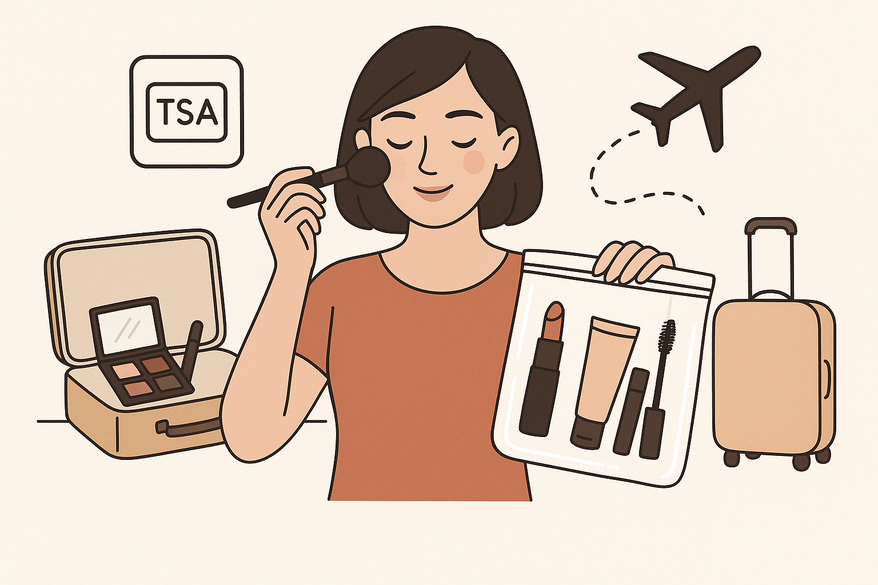 Carry-On Makeup Tips: Your Complete Guide to TSA-Compliant, Space-Saving Beauty