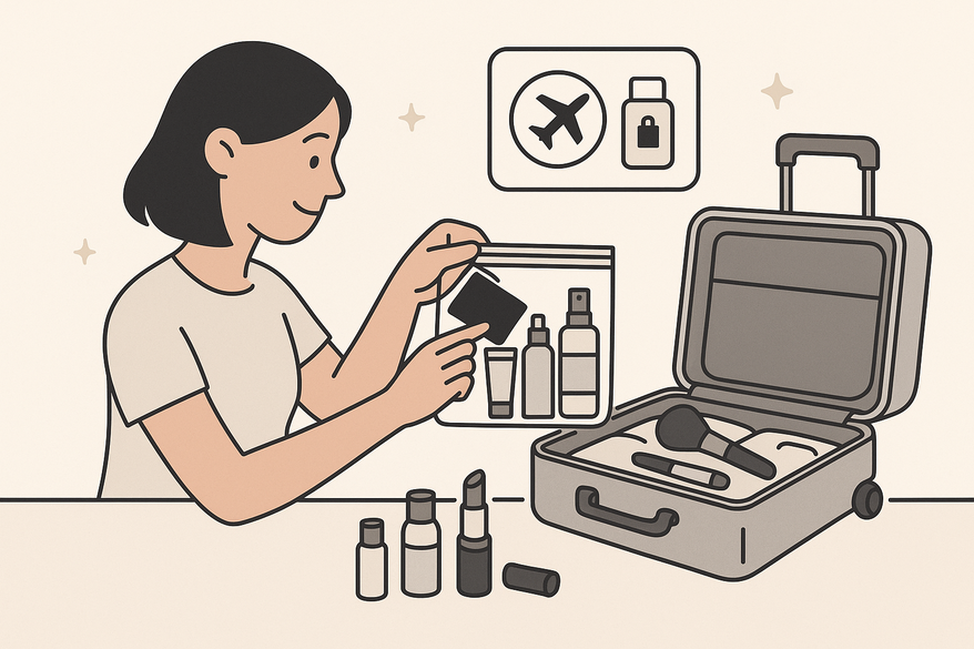 Carry-On Makeup Tips: The Ultimate Guide to TSA-Compliant, Space-Saving Beauty
