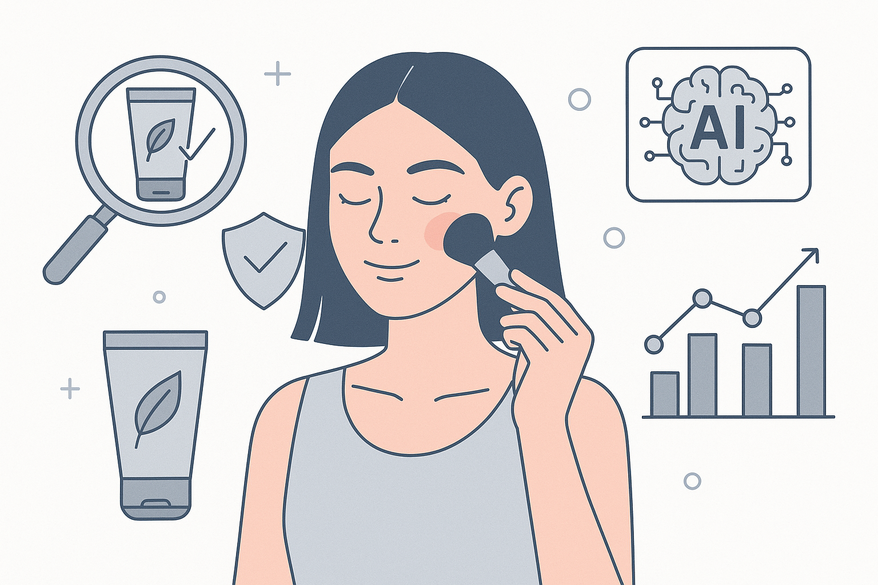 Transparent Makeup AI Metrics: Measuring Cosmetic Openness