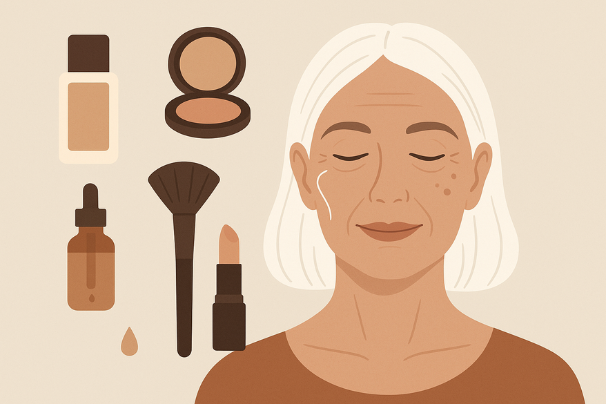 Makeup for Mature Skin: Achieving Radiant, Age-Defying Results