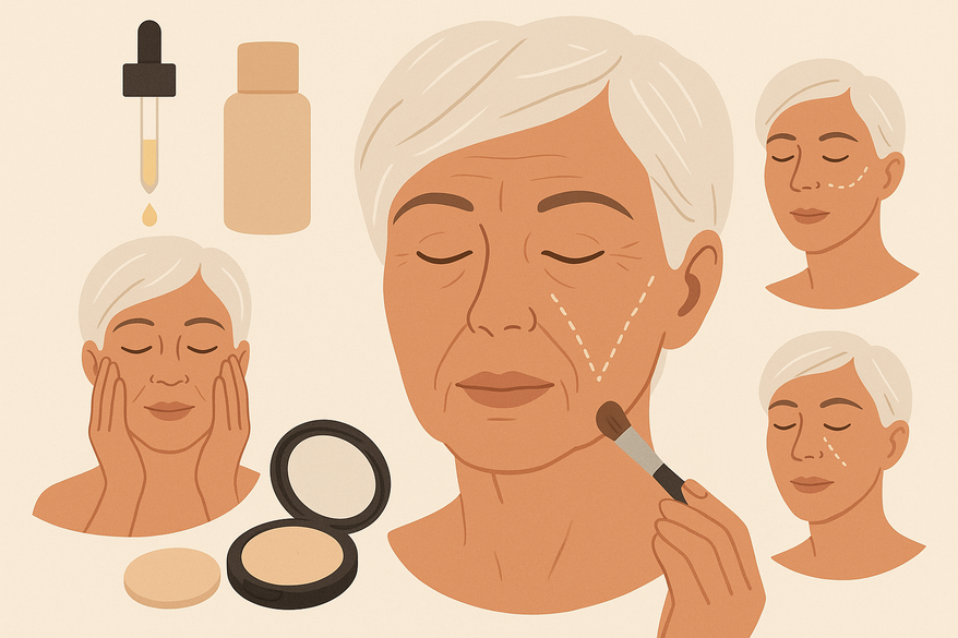 Makeup for Mature Skin: Hydrating and Lifting Techniques