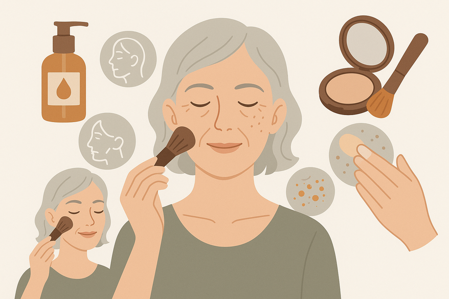 Makeup for Mature Skin: Skincare and Application Strategies