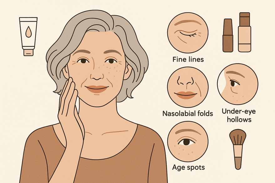 Makeup for Mature Skin: Skincare and Application Techniques