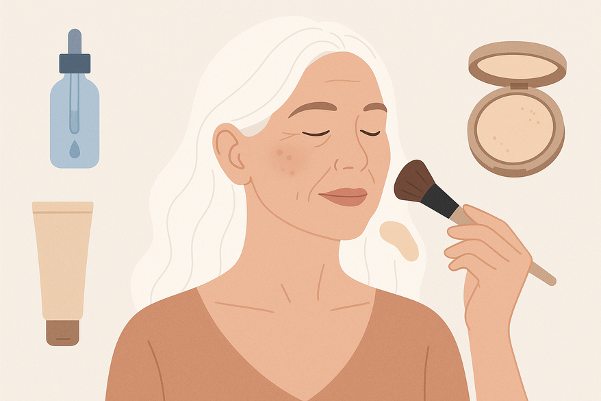 Makeup for Mature Skin: Hydrating Skincare & Pro Makeup Tips