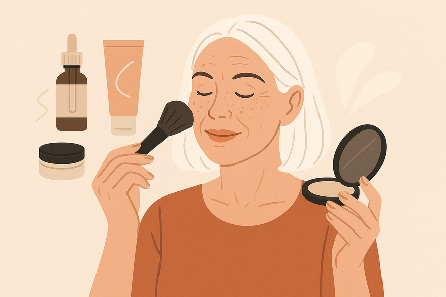 Makeup for Mature Skin: Skincare Tips to Combat Fine Lines & Age Spots