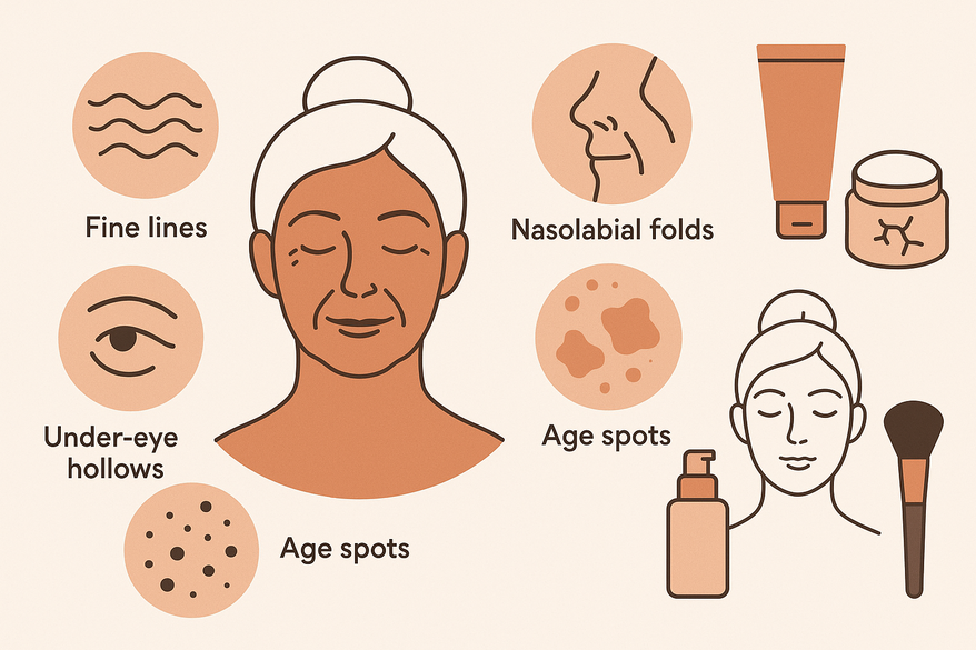 The Ultimate Guide to Makeup for Mature Skin: Skincare & Application Tips