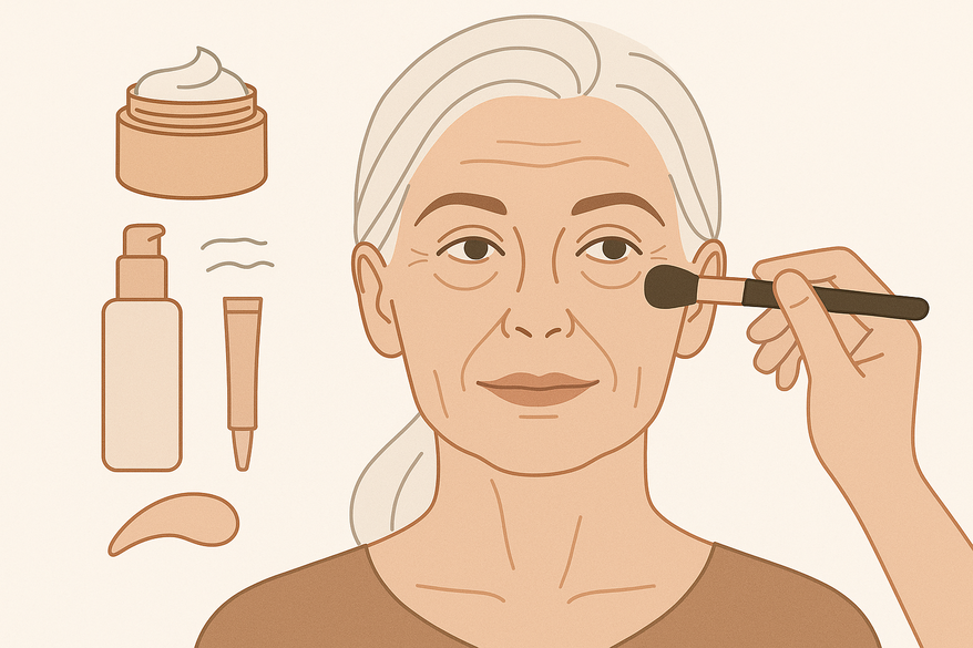 Ultimate Guide to Makeup for Mature Skin: Skincare and Makeup Strategies