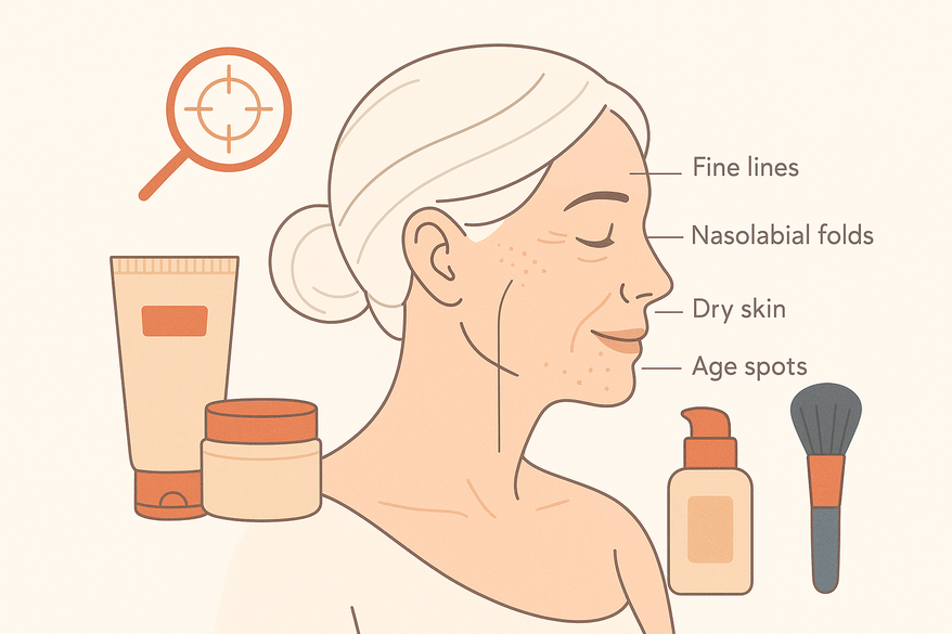 Makeup for Mature Skin: Effective Strategies for Fine Lines and Age Spots