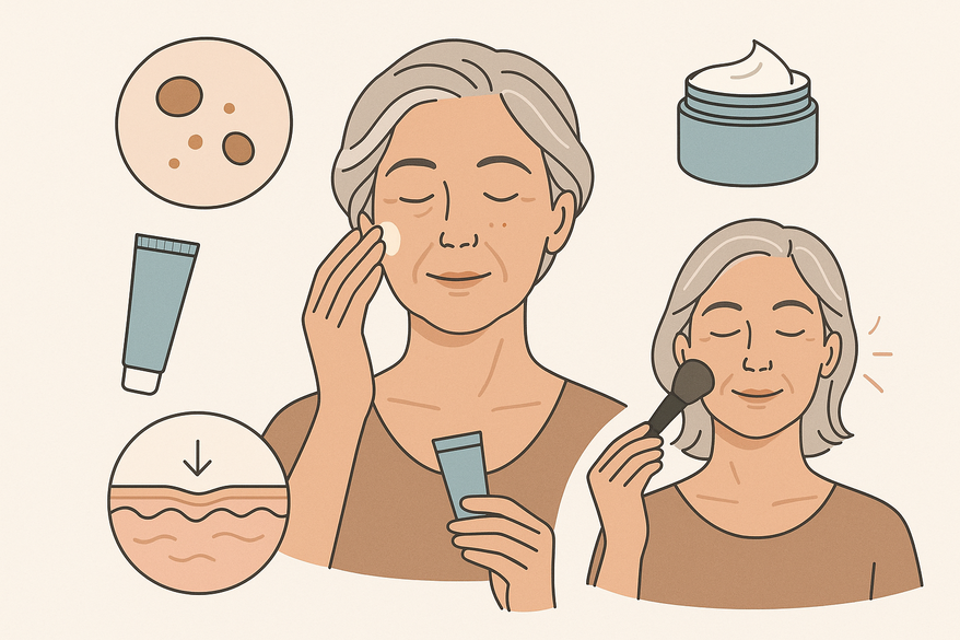 Makeup for Mature Skin: Skincare and Makeup Strategies