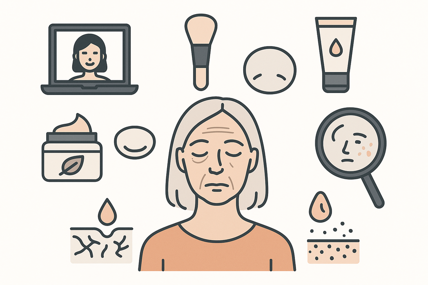 Makeup for Mature Skin: Skincare and Makeup Techniques for Aging Beauty