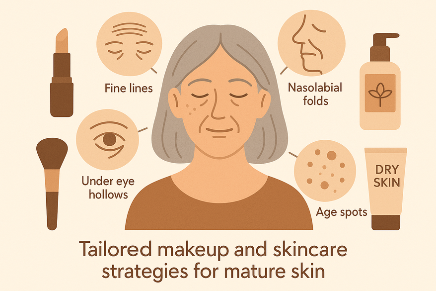 Makeup for Mature Skin: Skincare and Makeup Tips for Fine Lines and More