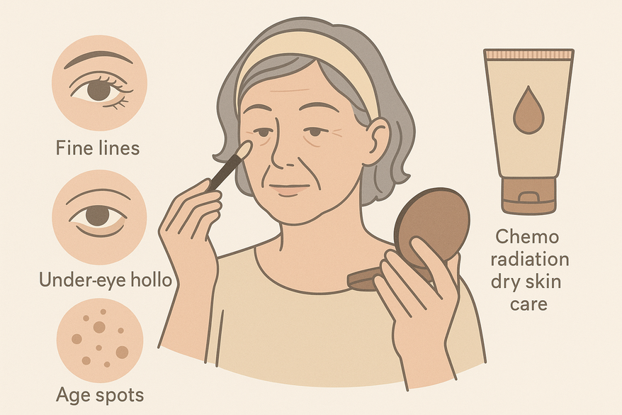 Mastering Makeup for Mature Skin with Skincare Tips