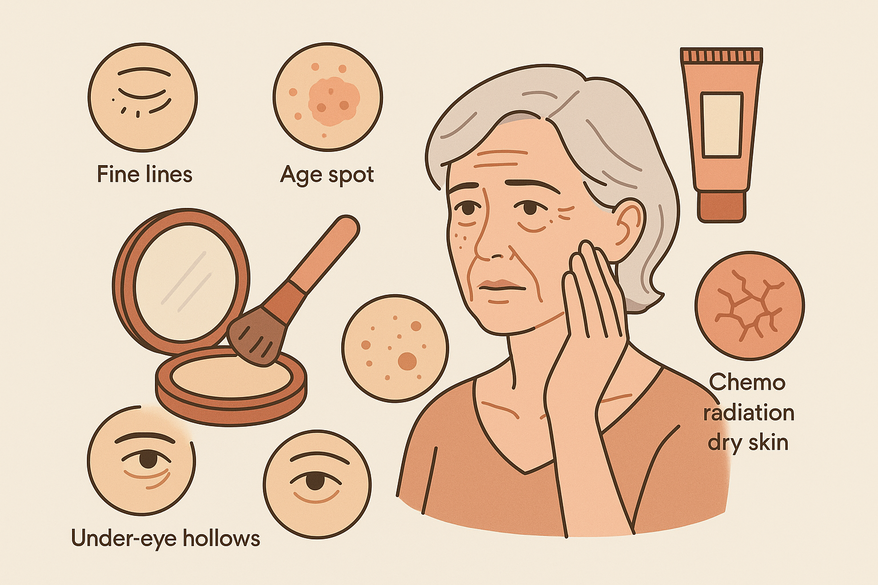 Makeup for Mature Skin: Strategies for Fine Lines, Age Spots & More