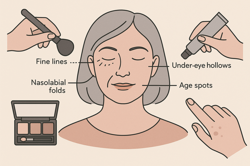 Mastering Makeup for Mature Skin: Skincare and Application Tips