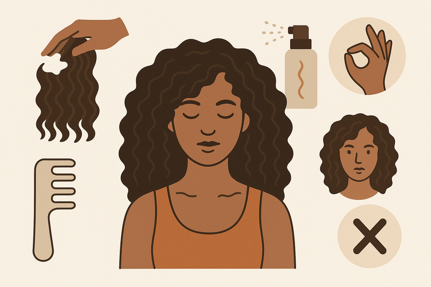 Master Your Thick Curly Hair Routine for Frizz-Free Waves