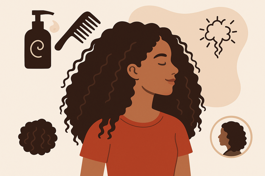 Ultimate Thick Curly Hair Routine for Frizz Prevention and More