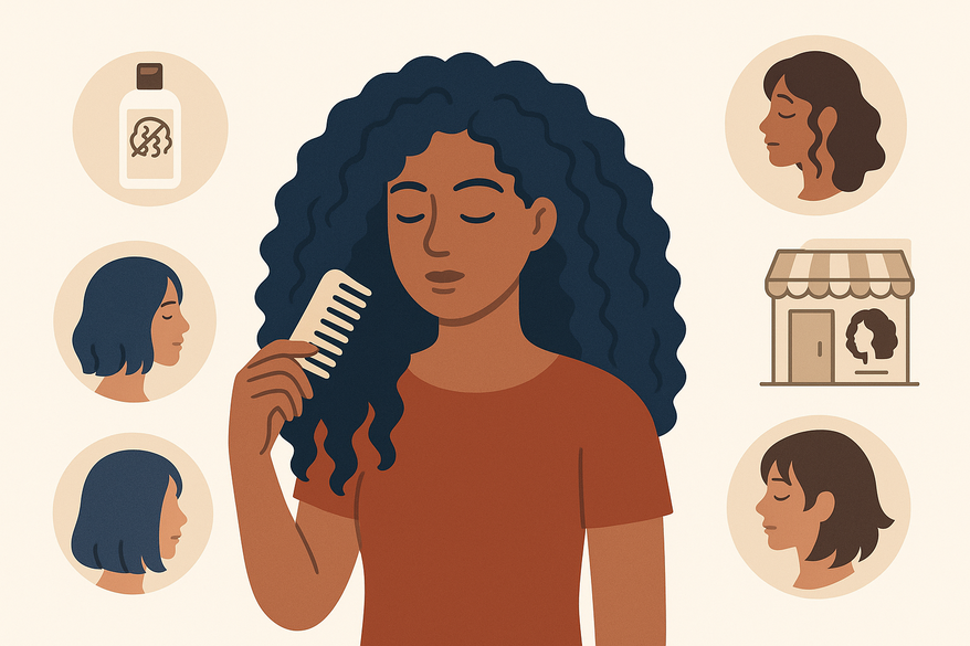 The Ultimate Thick Curly Hair Routine: From Frizz Prevention to Color Fixes