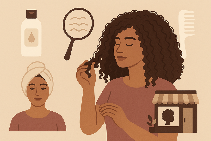 Thick Curly Hair Routine: Tame Frizz and Boost Waves