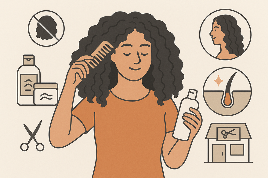 The Ultimate Thick Curly Hair Routine for Frizz-Free, Defined Curls