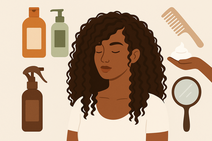 The Ultimate Thick Curly Hair Routine: Frizz Prevention, Salon Tips & Color Fixes