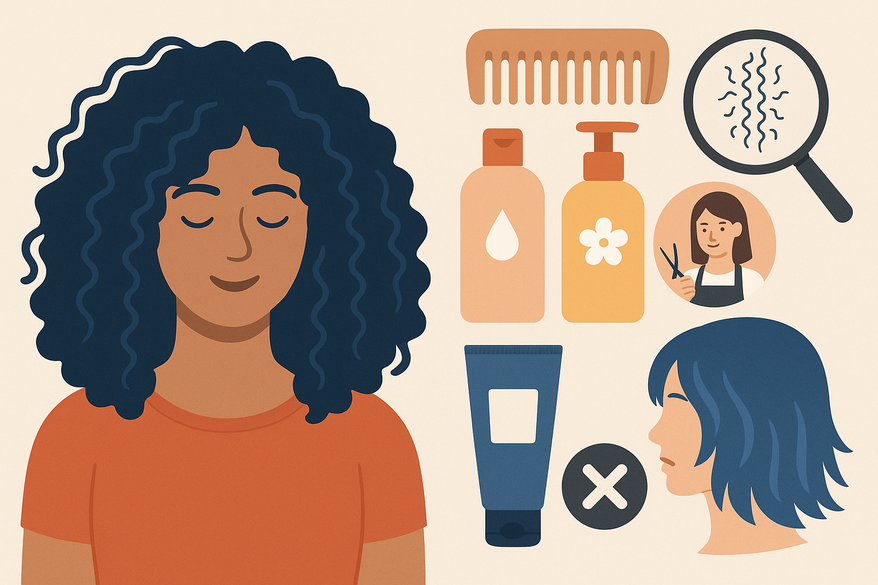 Mastering Your Thick Curly Hair Routine: Frizz Prevention and More