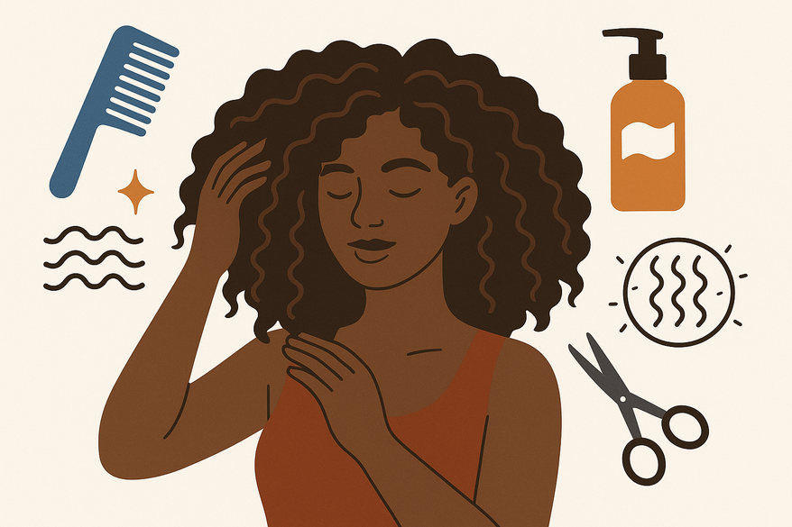 The Ultimate Thick Curly Hair Routine for Healthy, Defined Curls