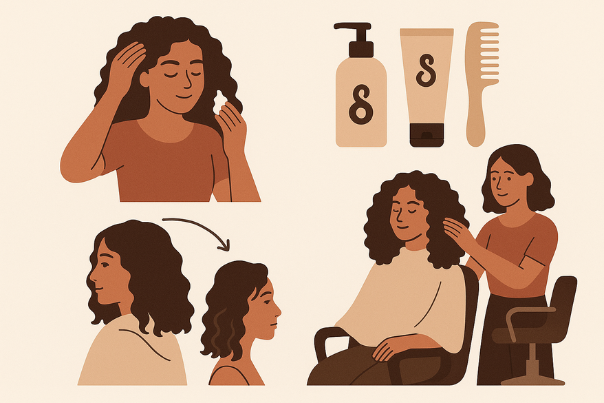 Master Your Thick Curly Hair Routine for Frizz-Free Curls