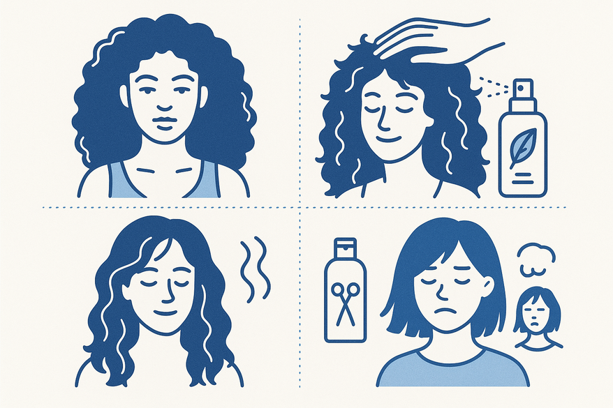 The Ultimate Thick Curly Hair Routine: Frizz Prevention and Salon Fixes