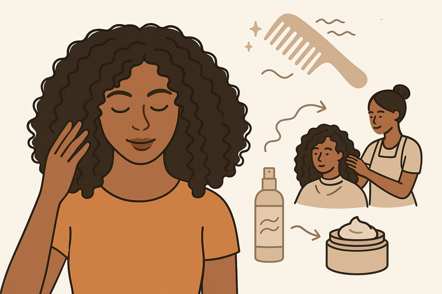 Your Ultimate Thick Curly Hair Routine: Frizz Prevention and Styling Tips