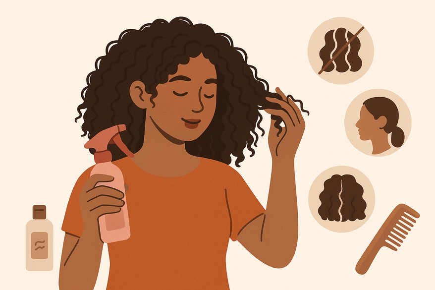 Ultimate Thick Curly Hair Routine: Frizz Prevention and Salon Tips