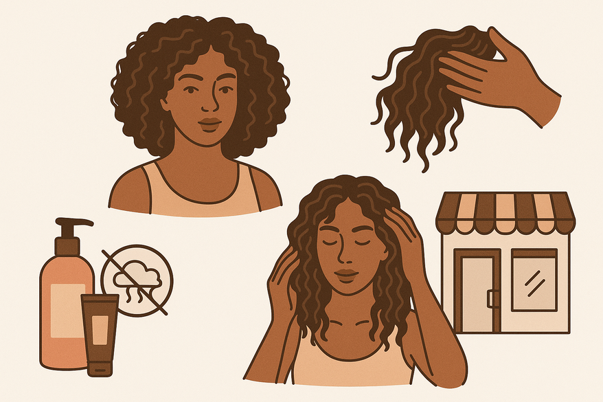 Your Complete Thick Curly Hair Routine: Frizz Prevention & Styling Tips