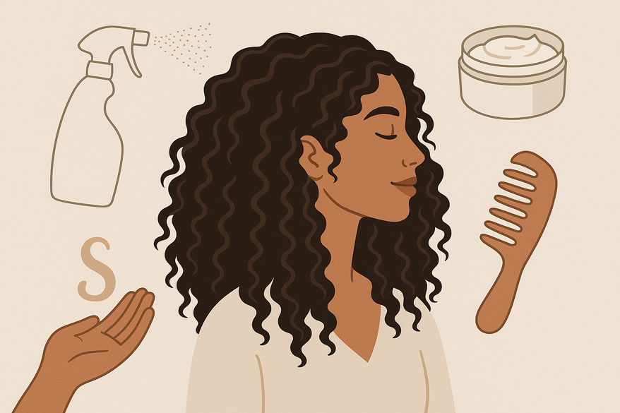 Thick Curly Hair Routine: Frizz Prevention, Wave Refresh & More