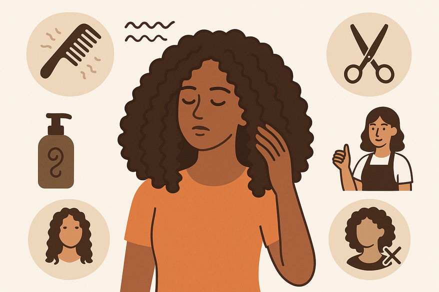 Mastering Your Thick Curly Hair Routine: Frizz Prevention & Style Tips