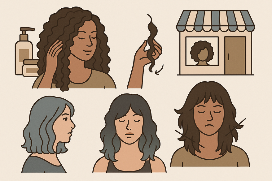 The Ultimate Thick Curly Hair Routine: From Frizz Prevention to Color & Cut Fixes