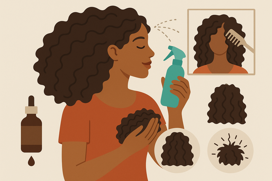 The Ultimate Thick Curly Hair Routine: From Frizz Prevention to Salon-Level Results