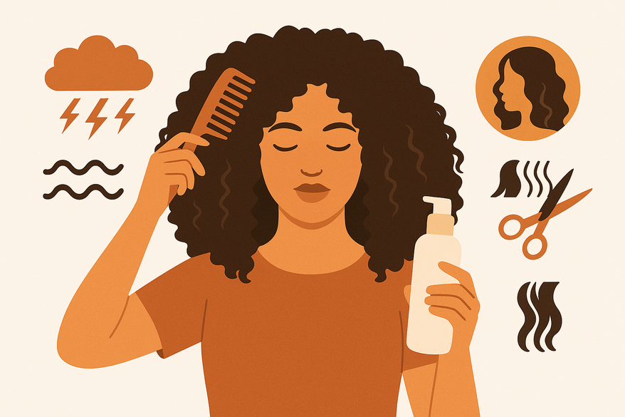 Your Ultimate Thick Curly Hair Routine for Frizz-Free, Perfect Waves and Salon Tips